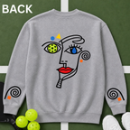 A Abstract "Identity" Sweatshirt