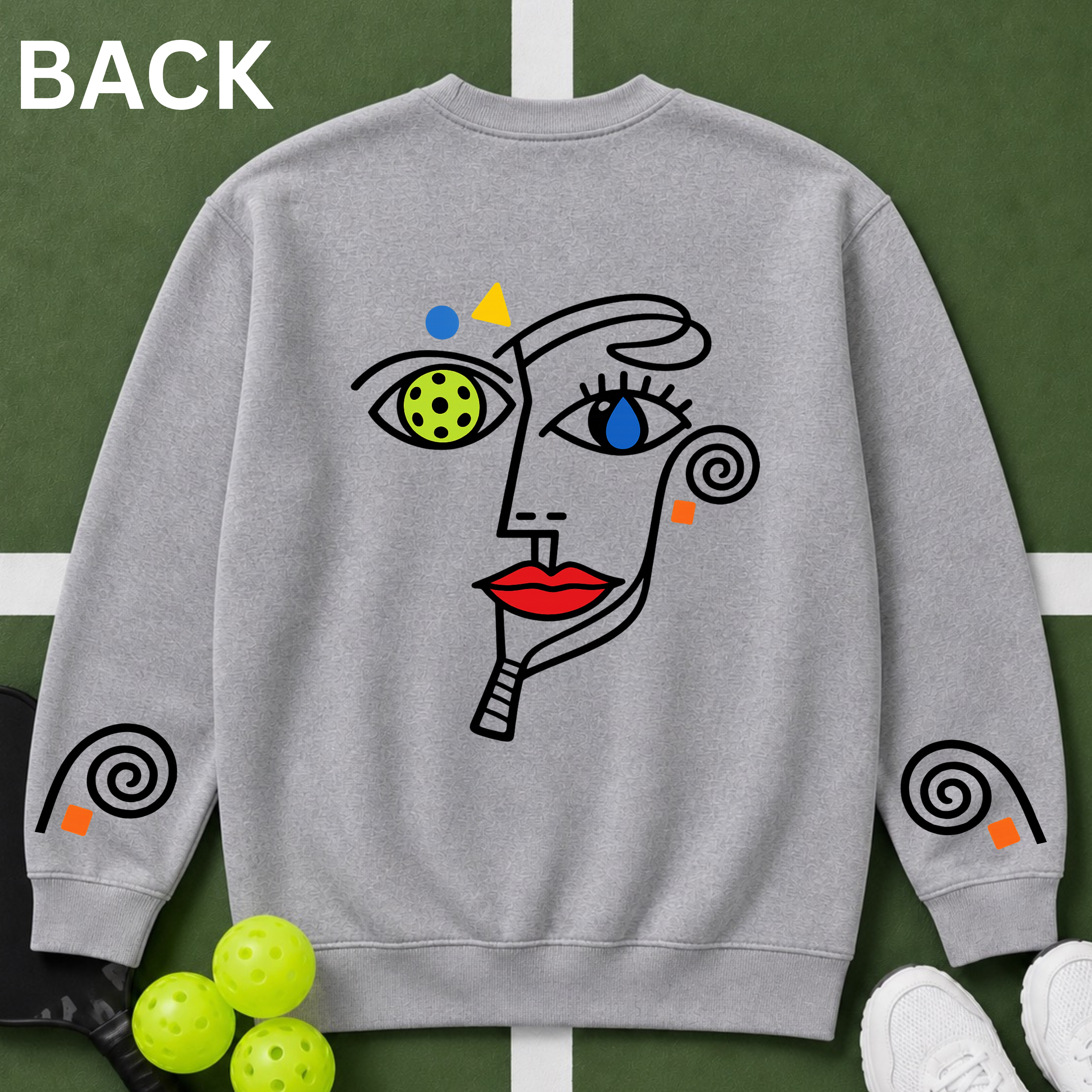 A Abstract "Identity" Sweatshirt