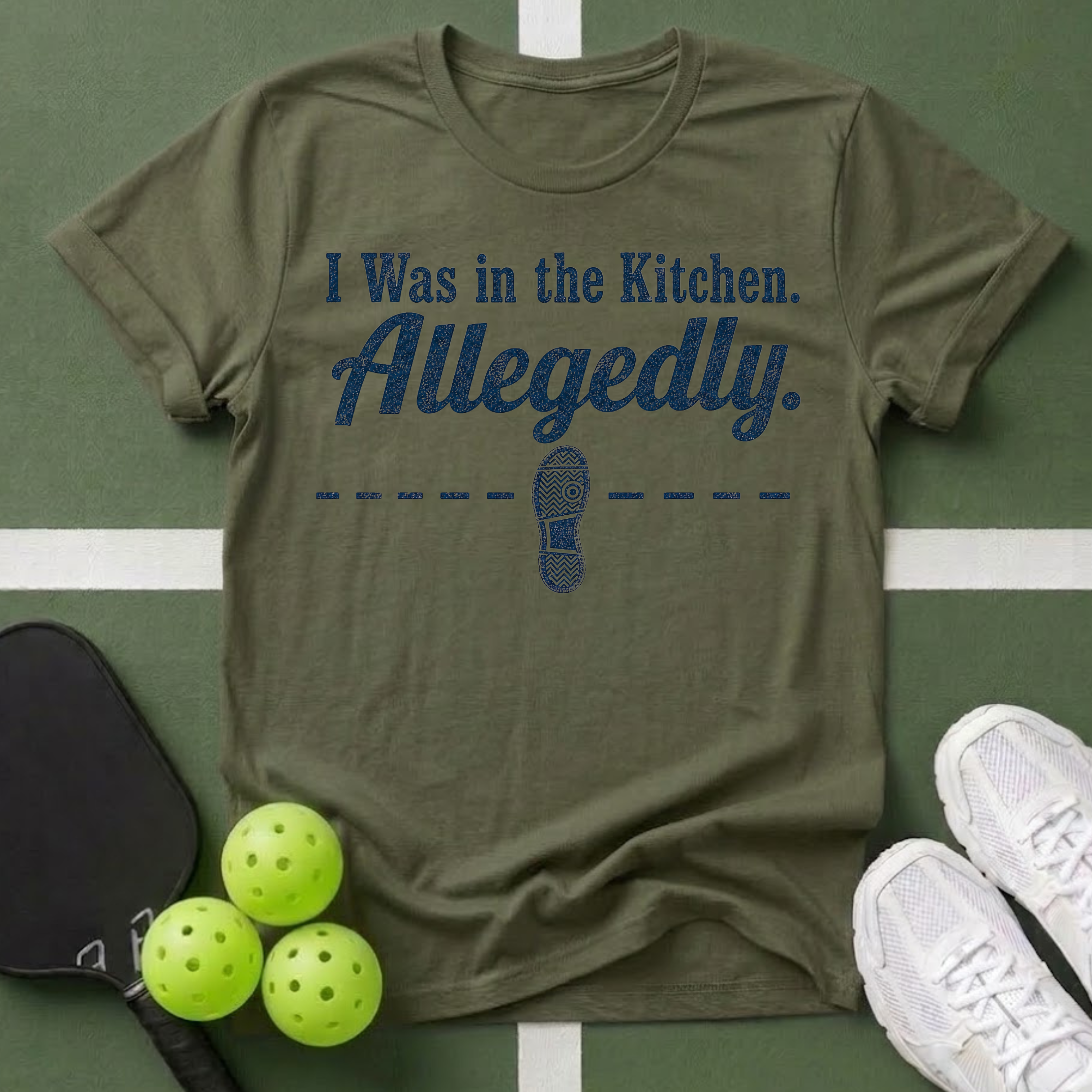 I Was in the Kitchen Allegedly T-Shirt