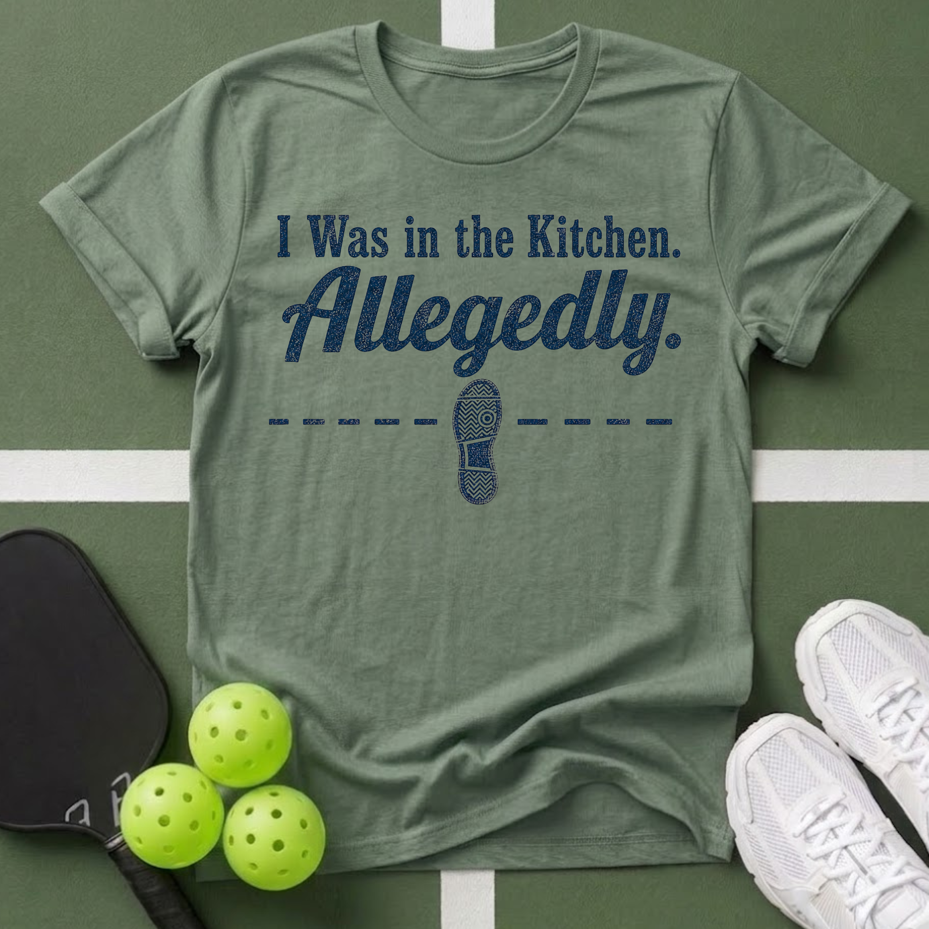 I Was in the Kitchen Allegedly T-Shirt