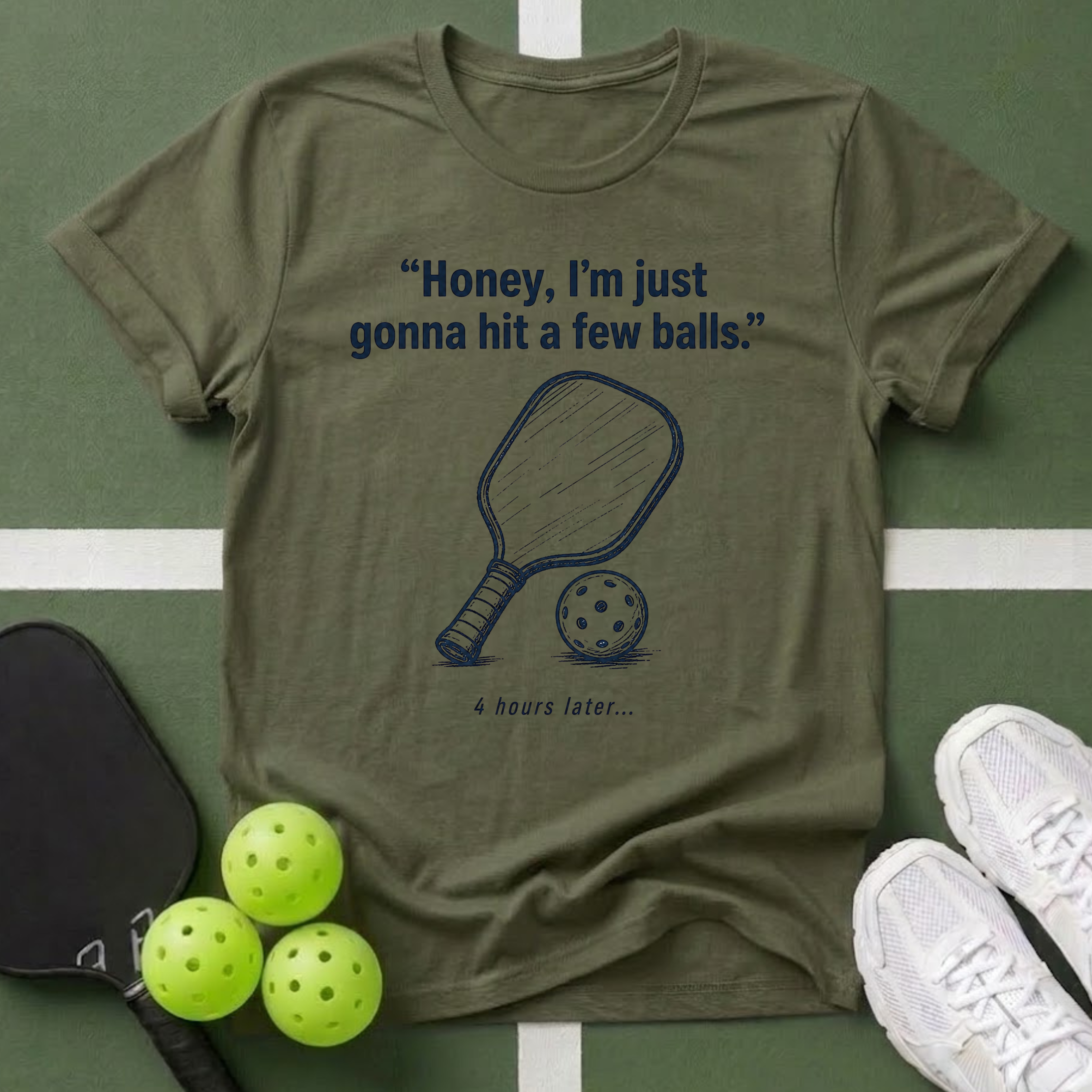 Honey, I’m Just Gonna Hit a Few Balls T-Shirt