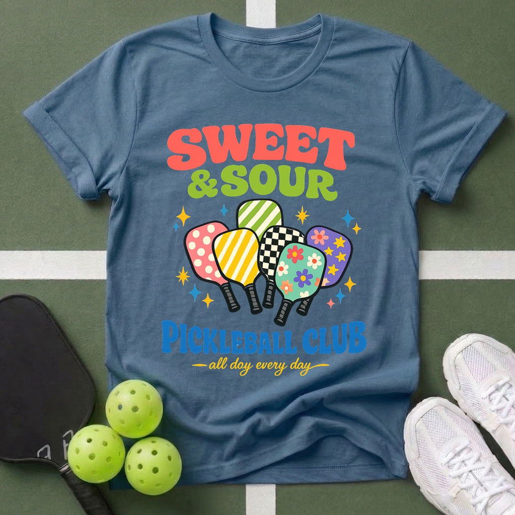 Flavors - Sweet & Sour Pickleball Club T-Shirt