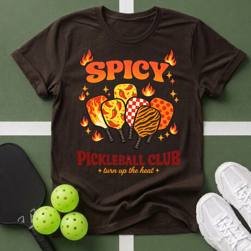 Flavors - Spicy Pickleball Club T-Shirt