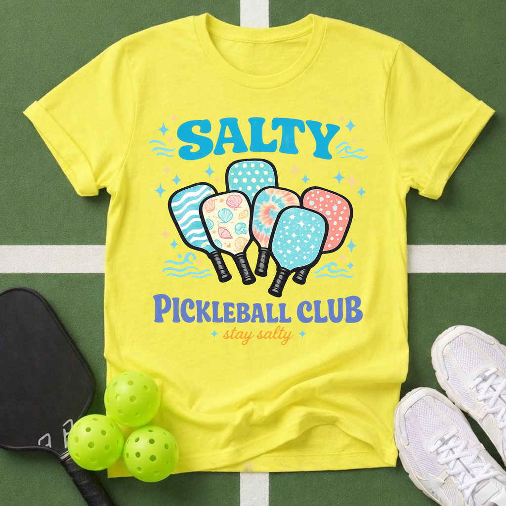 Flavors - Salty Pickleball Club T-Shirt