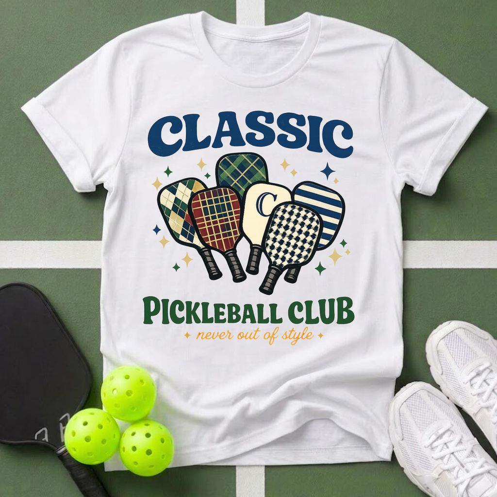 Flavors - Classic Pickleball Club T-Shirt
