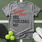 BBQ. Pickleball. Nap. T-Shirt