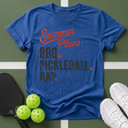 BBQ. Pickleball. Nap. T-Shirt