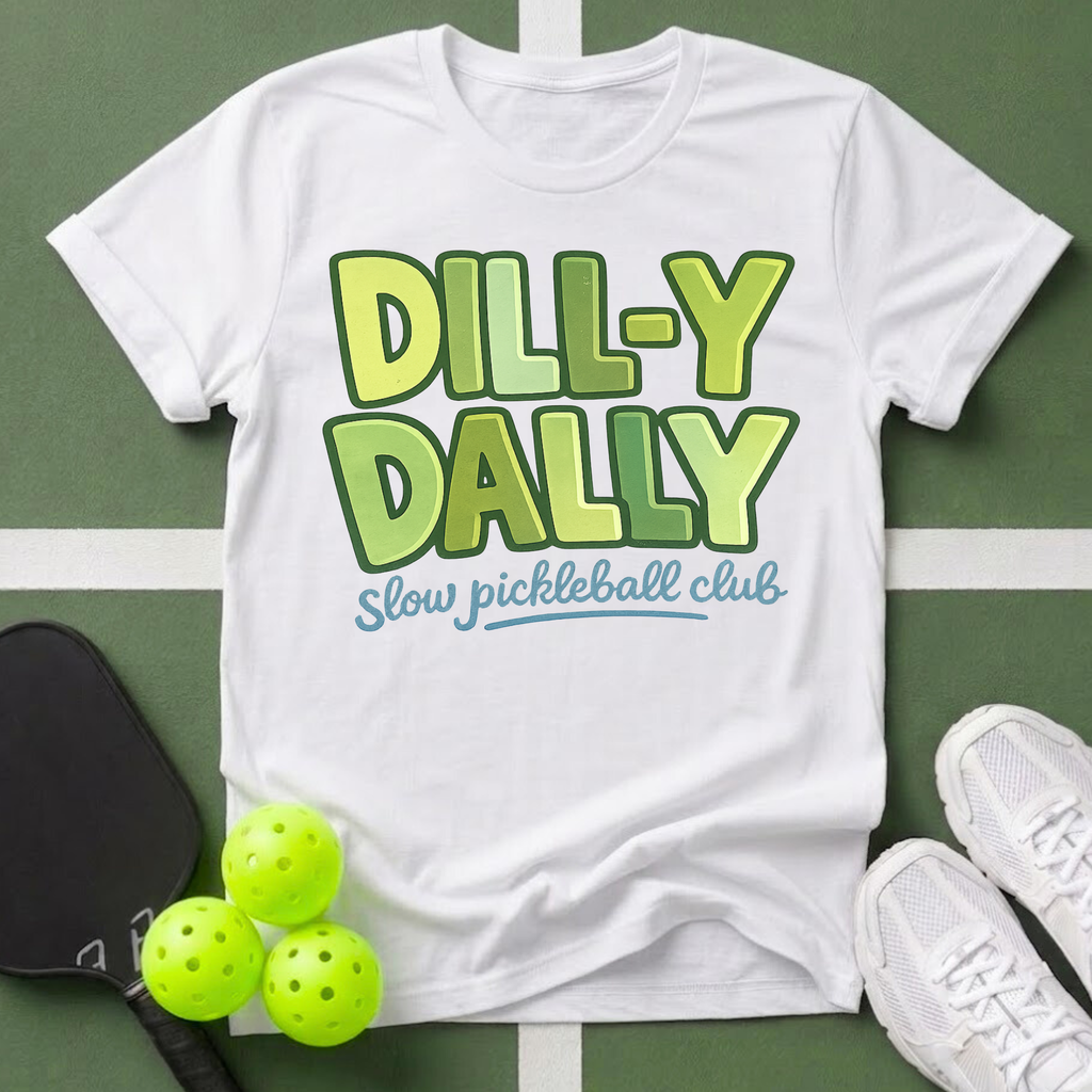 Dill-y Dally Pickleball Club T-Shirt