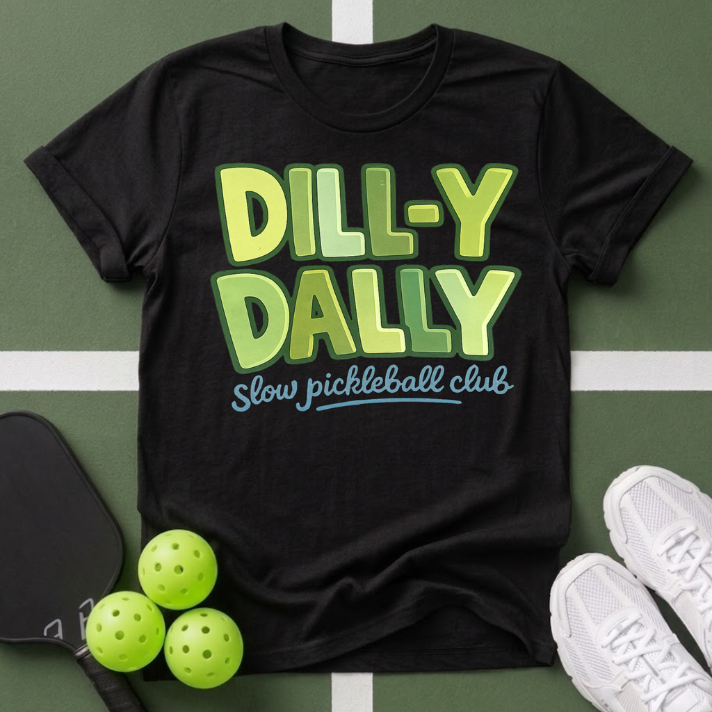 Dill-y Dally Pickleball Club T-Shirt