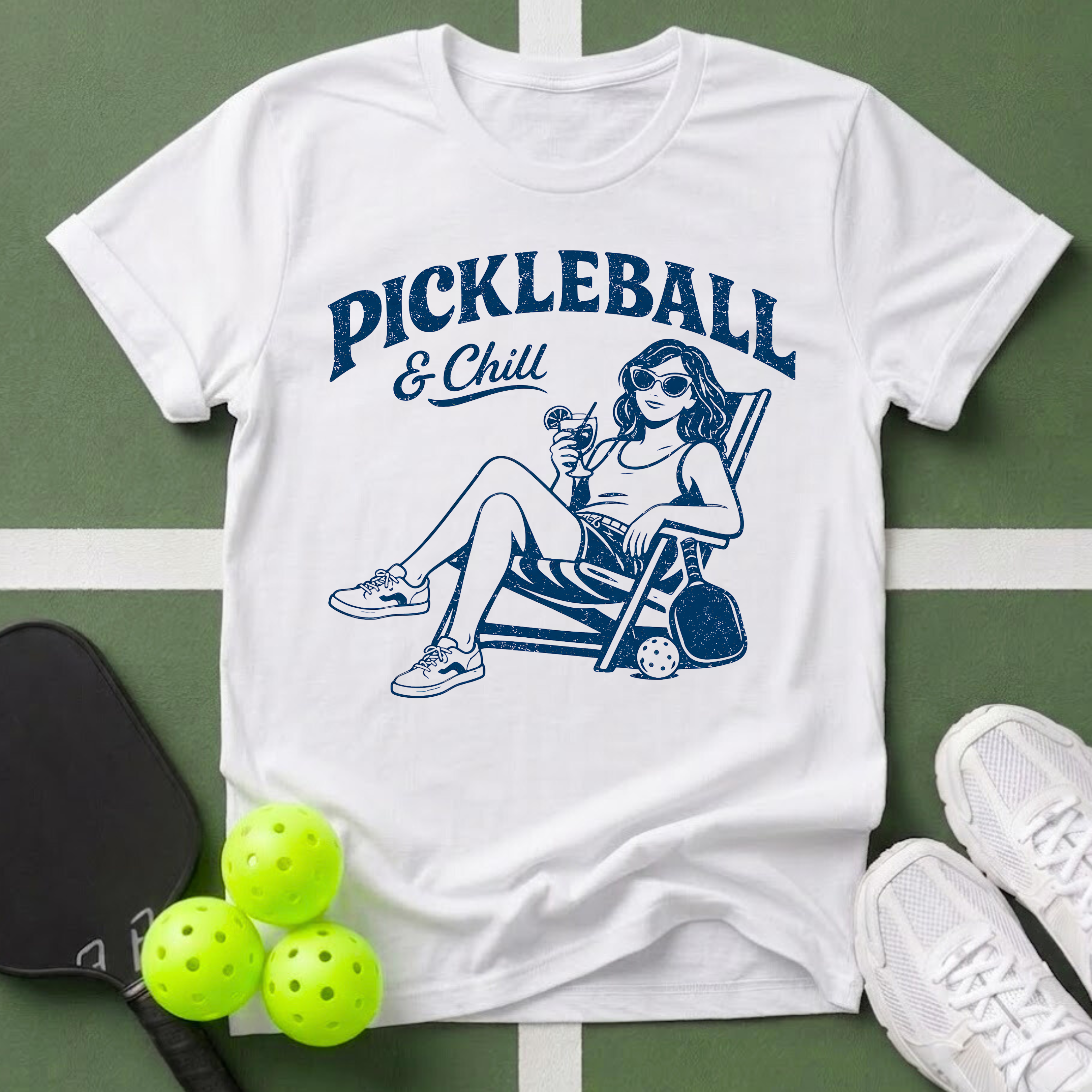 Pickleball & Chill T‑Shirt