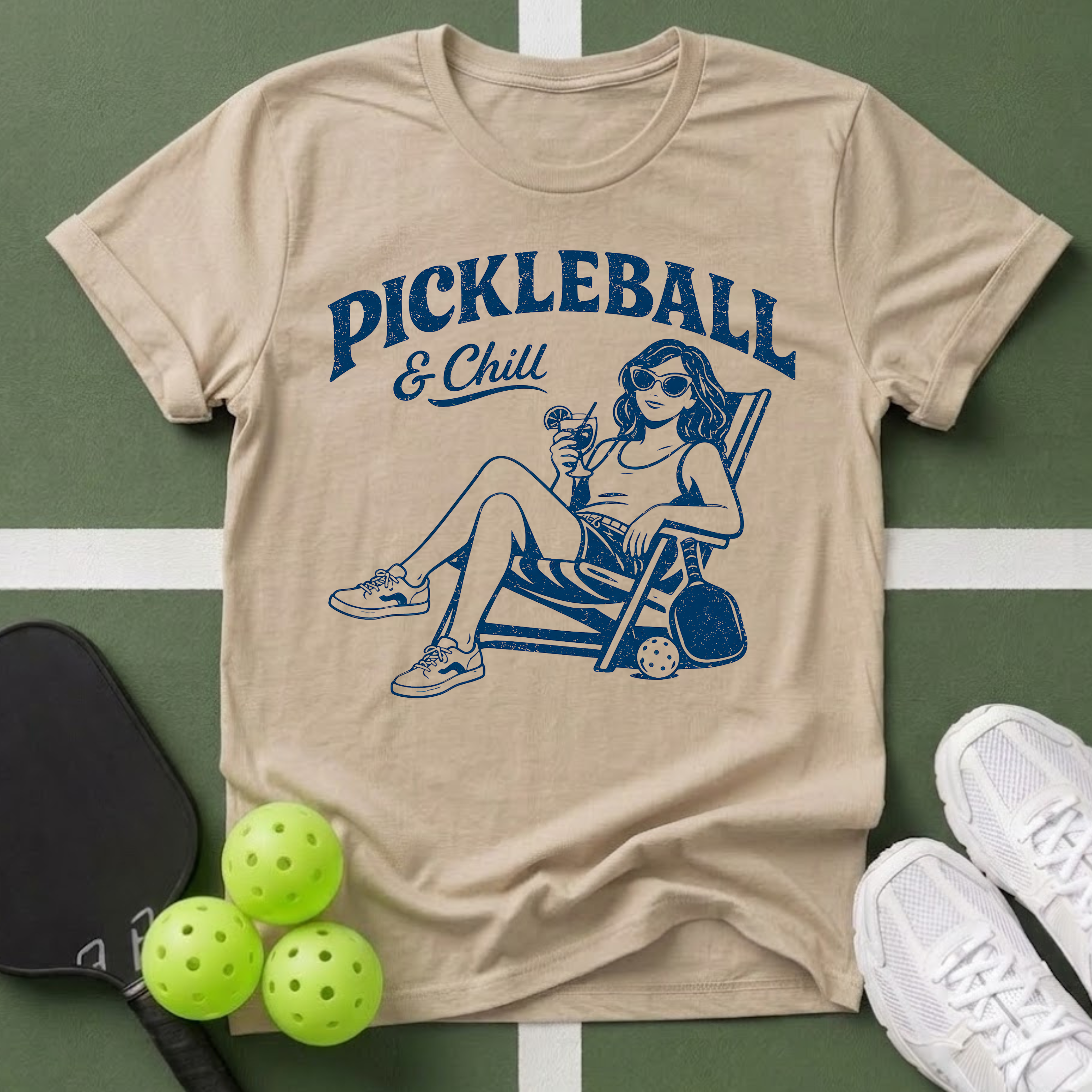 Pickleball & Chill T‑Shirt