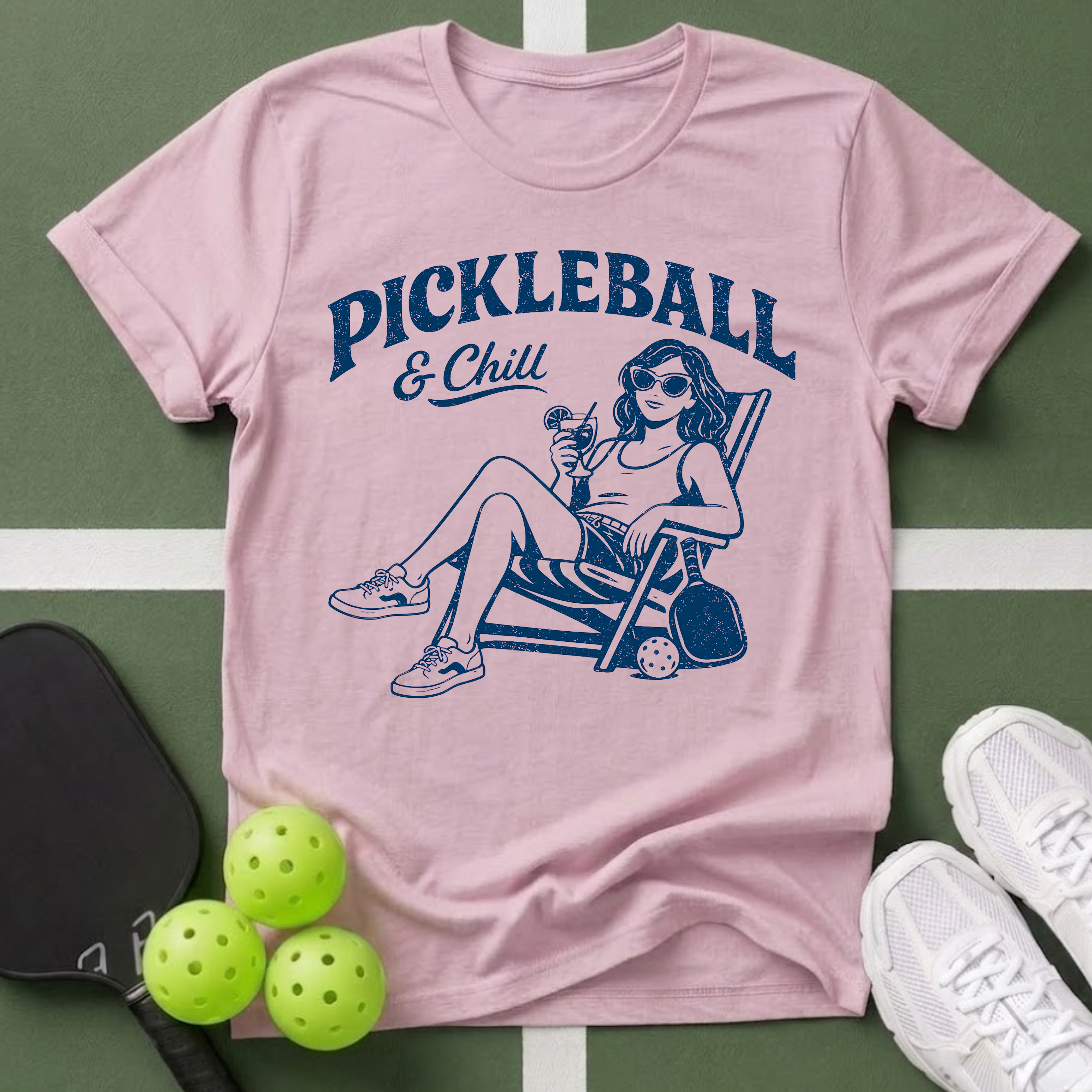 Pickleball & Chill T‑Shirt