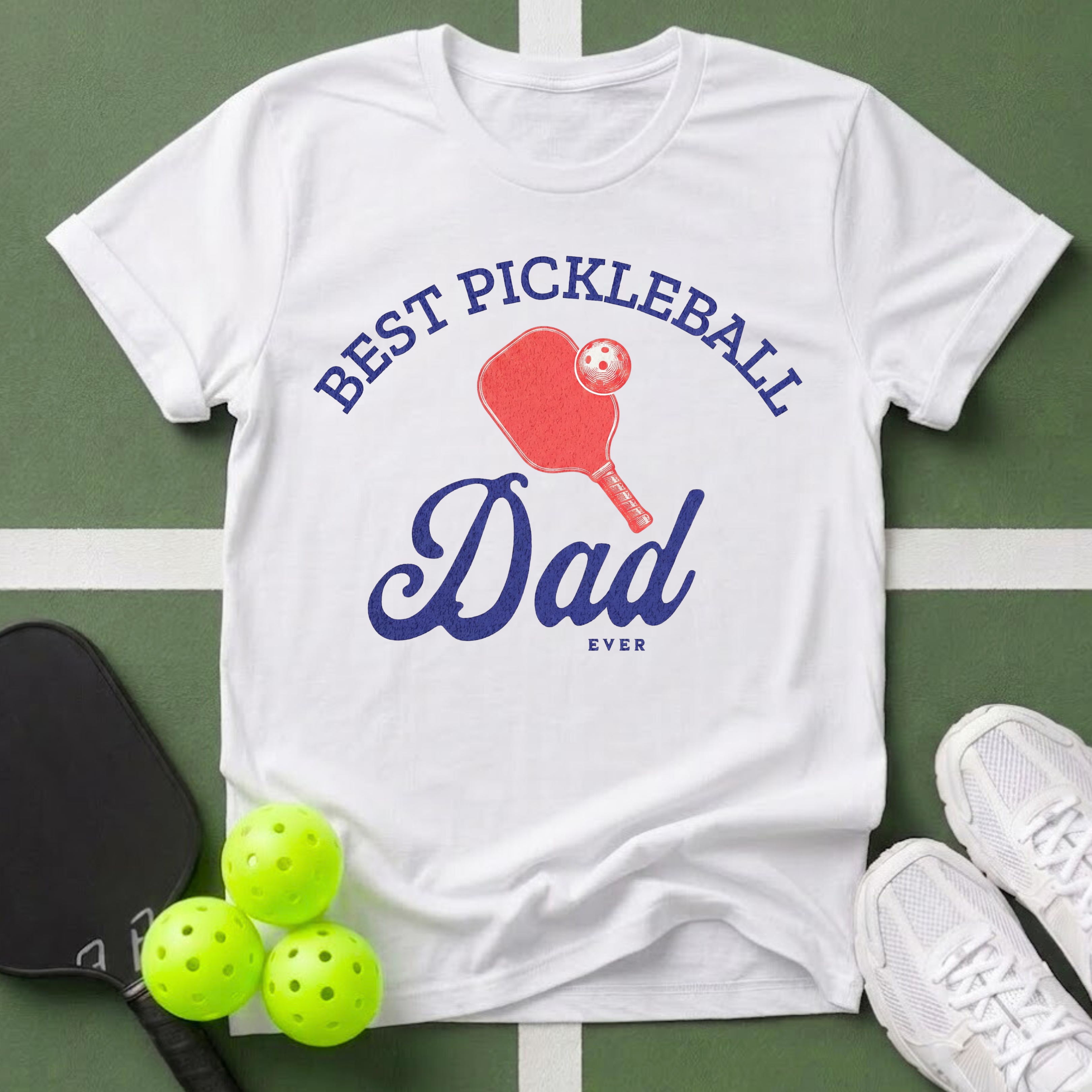 Best Pickleball Dad T-Shirt