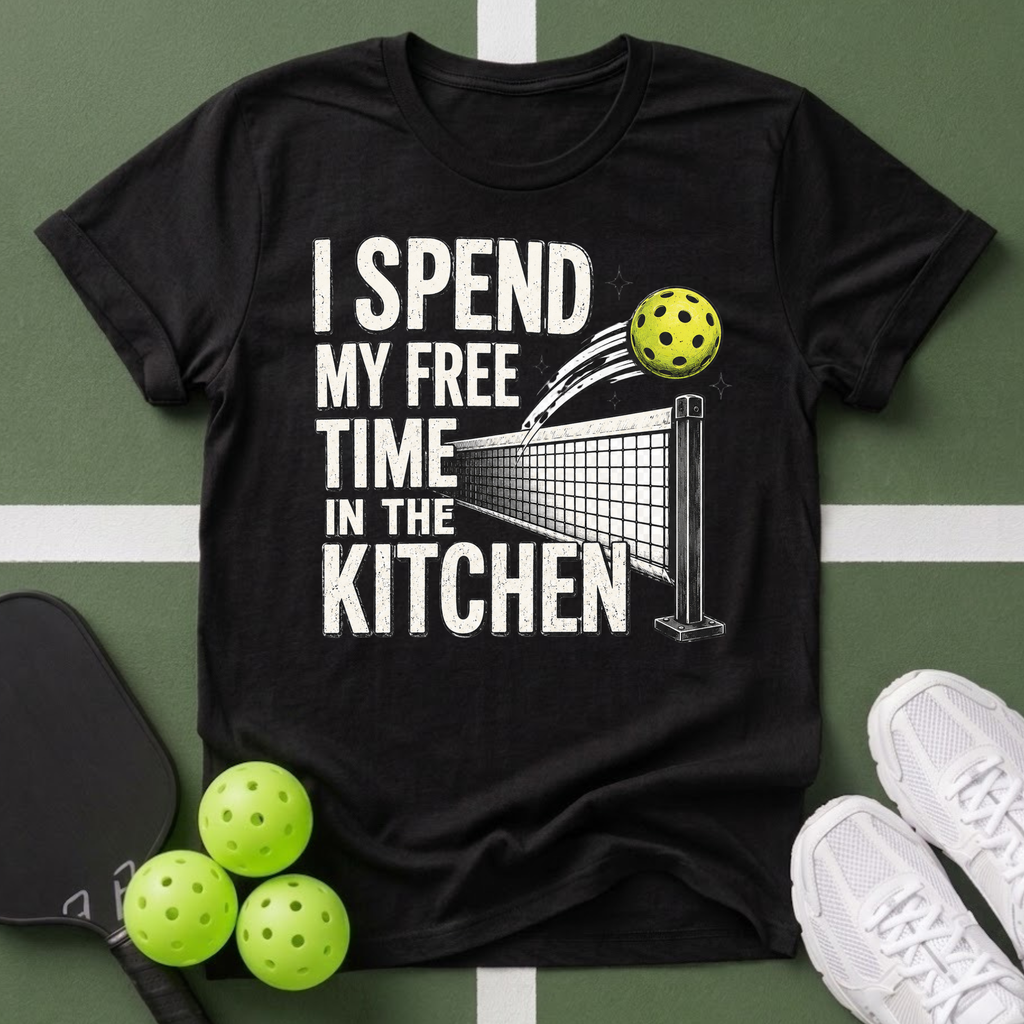 I Spend My Free Time in the Kitchen T-Shirt