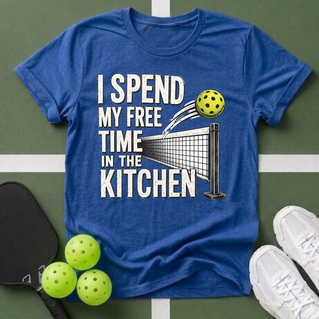 I Spend My Free Time in the Kitchen T-Shirt