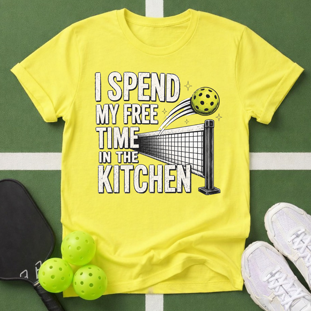 I Spend My Free Time in the Kitchen T-Shirt