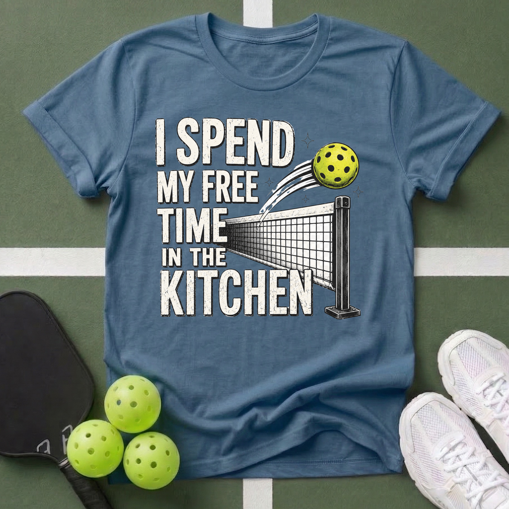 I Spend My Free Time in the Kitchen T-Shirt