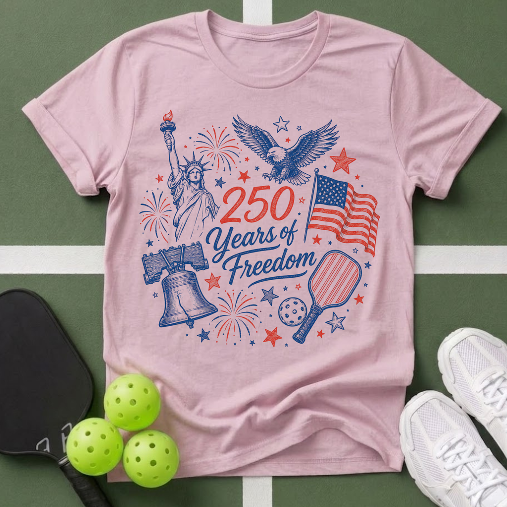 250 Years of Freedom Patriotic T-Shirt