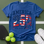 Patriotic Pickleball  1776-2026 T-Shirt