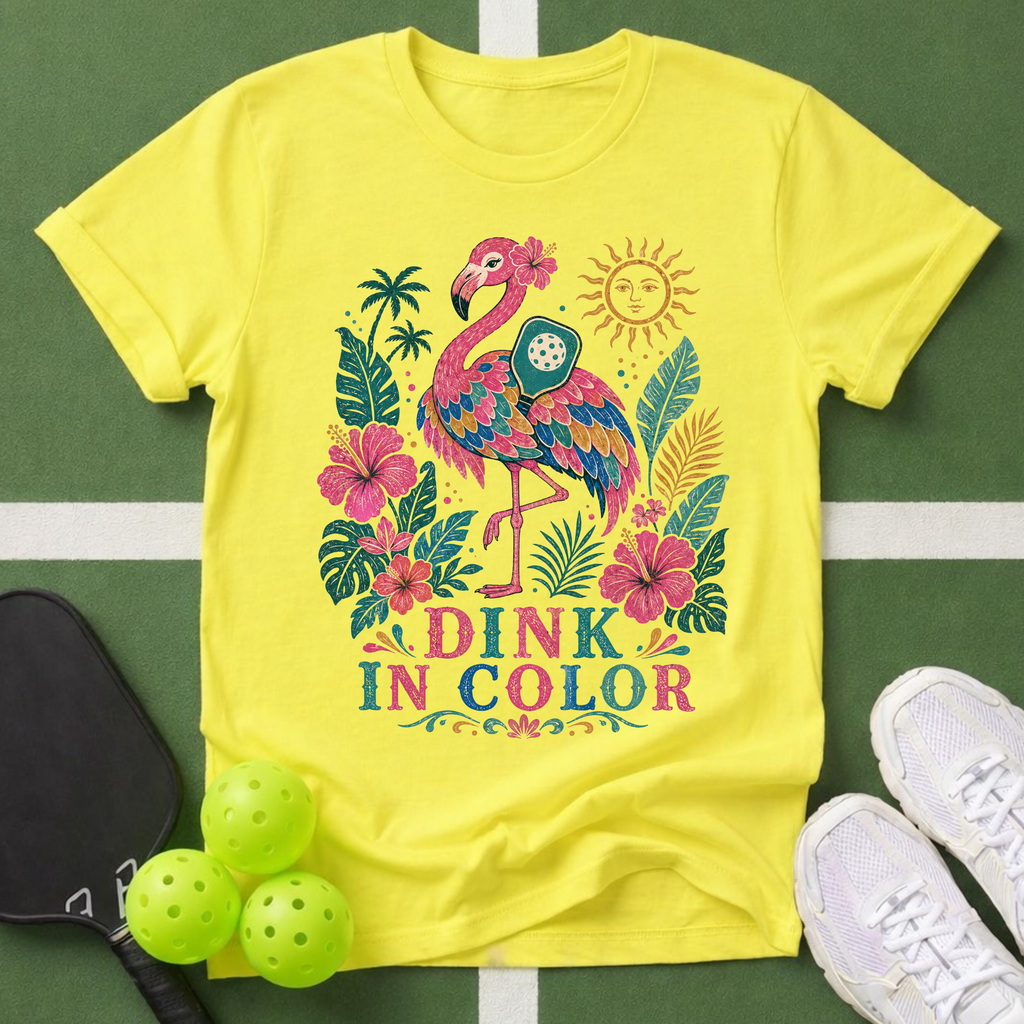 Folklore Flamingo T‑Shirt