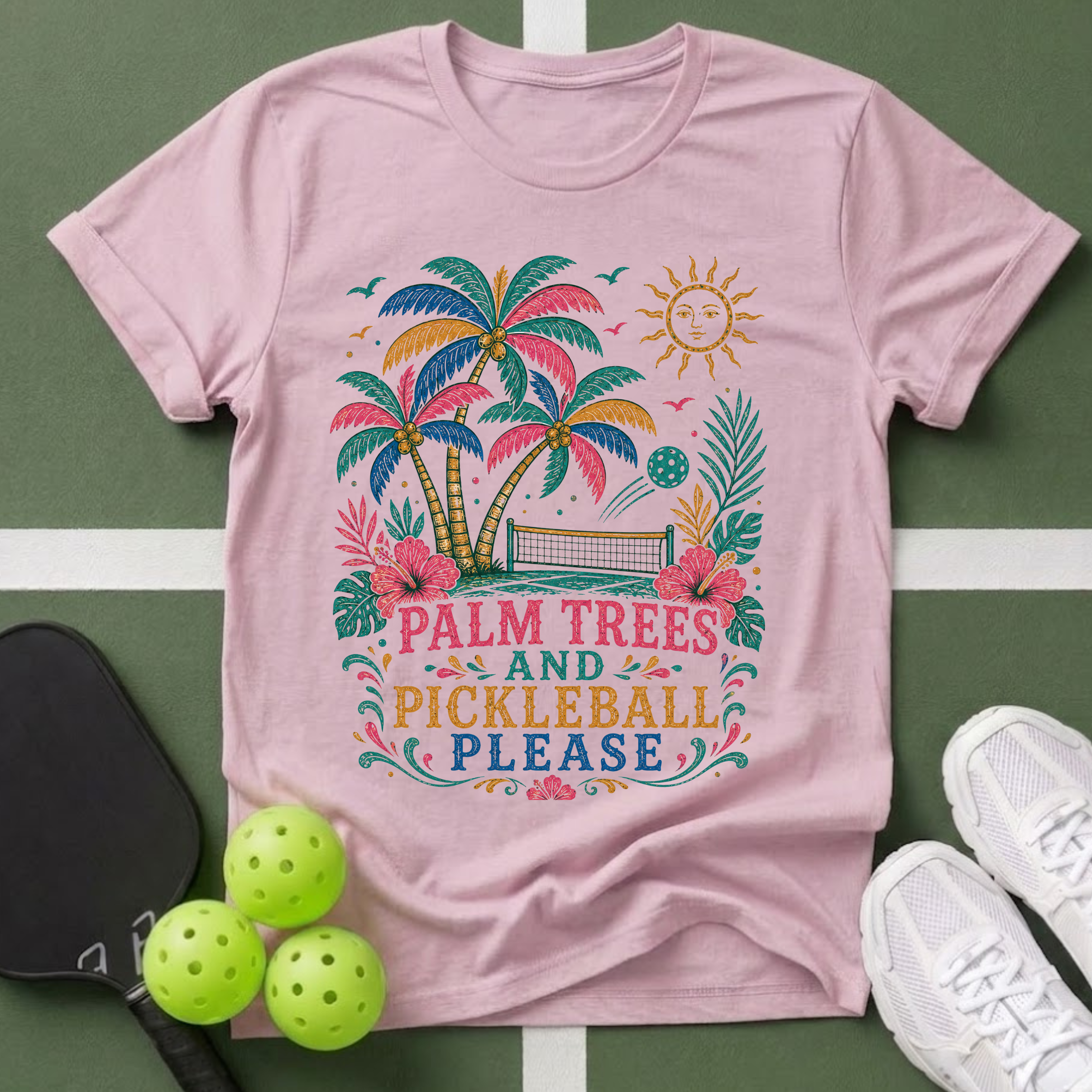 Folklore Palm Trees T-Shirt