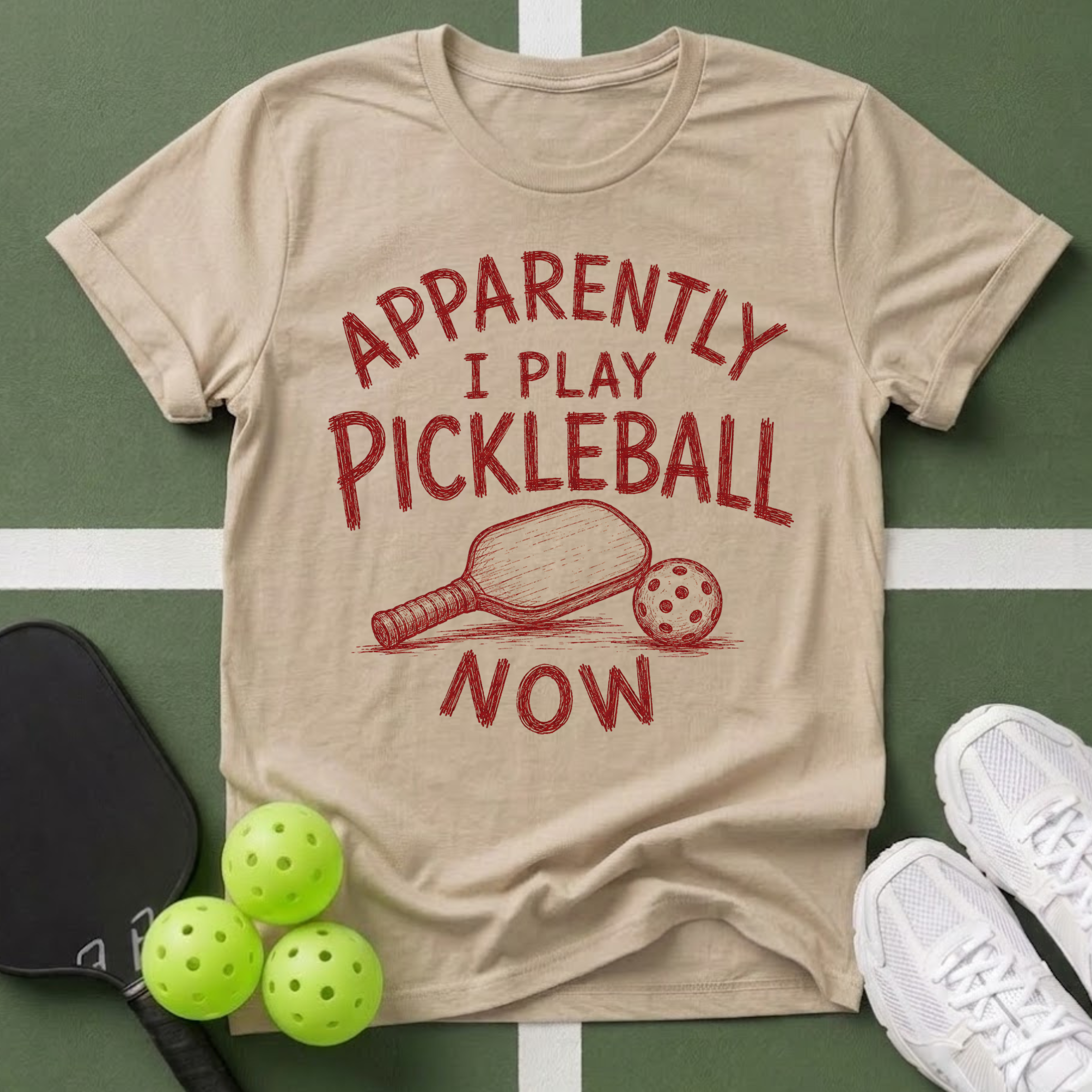 Apparently I Play Pickleball Now
