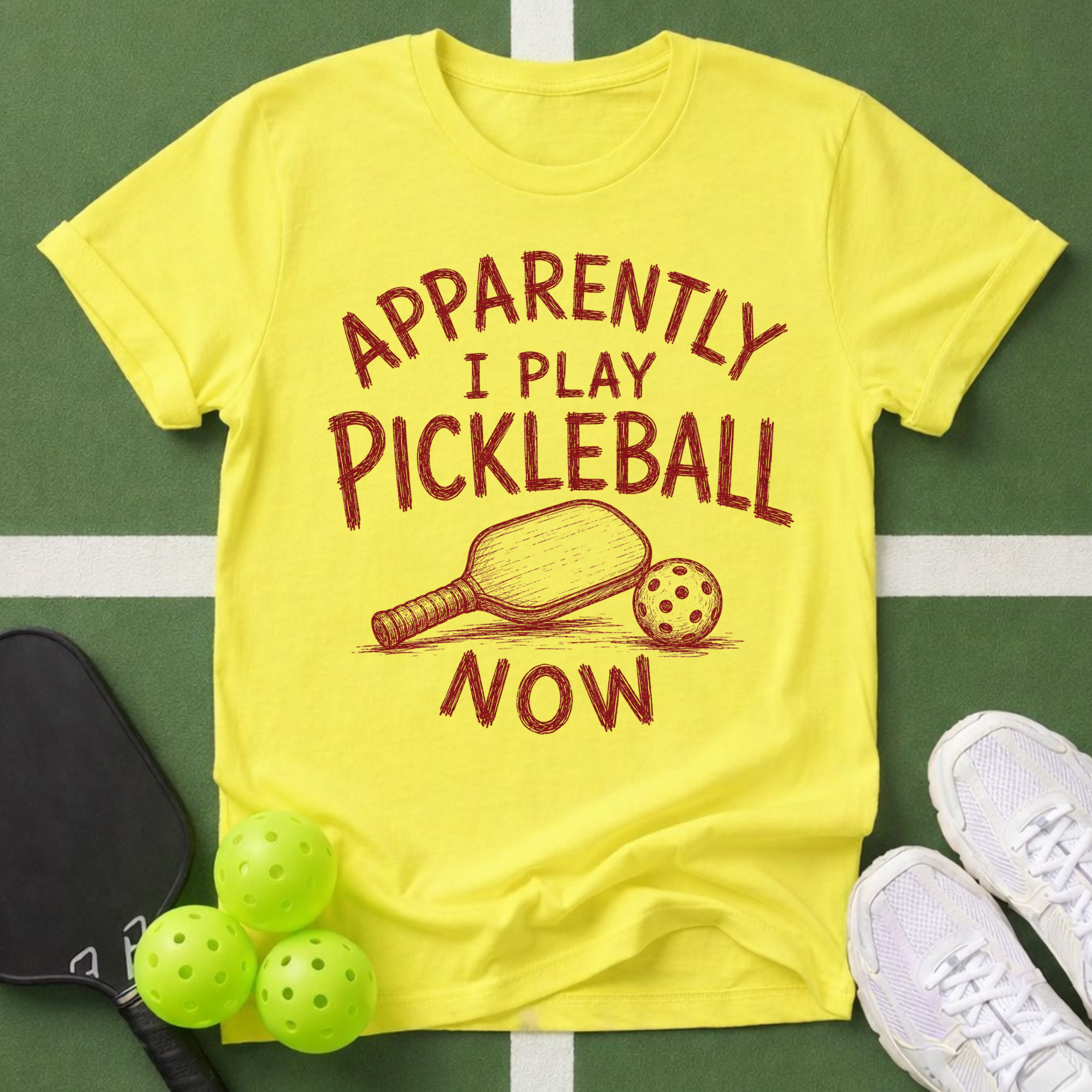 Apparently I Play Pickleball Now