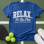 Relax Typography - It’s Rec Play T-Shirt: