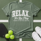 Relax Typography - It’s Rec Play T-Shirt: