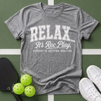 Relax Typography - It’s Rec Play T-Shirt: