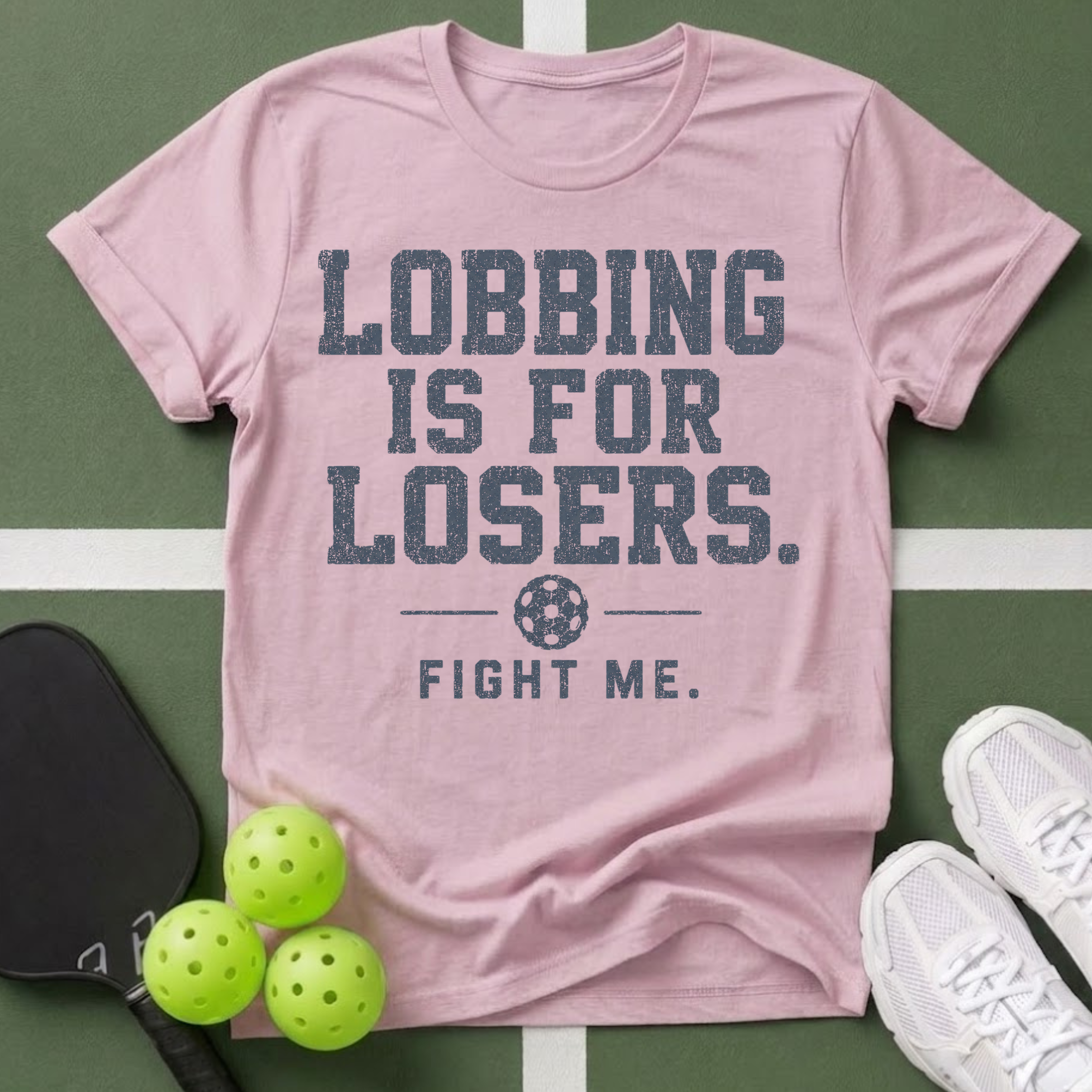 Lobbing Is For Losers Pickleball T-Shirt