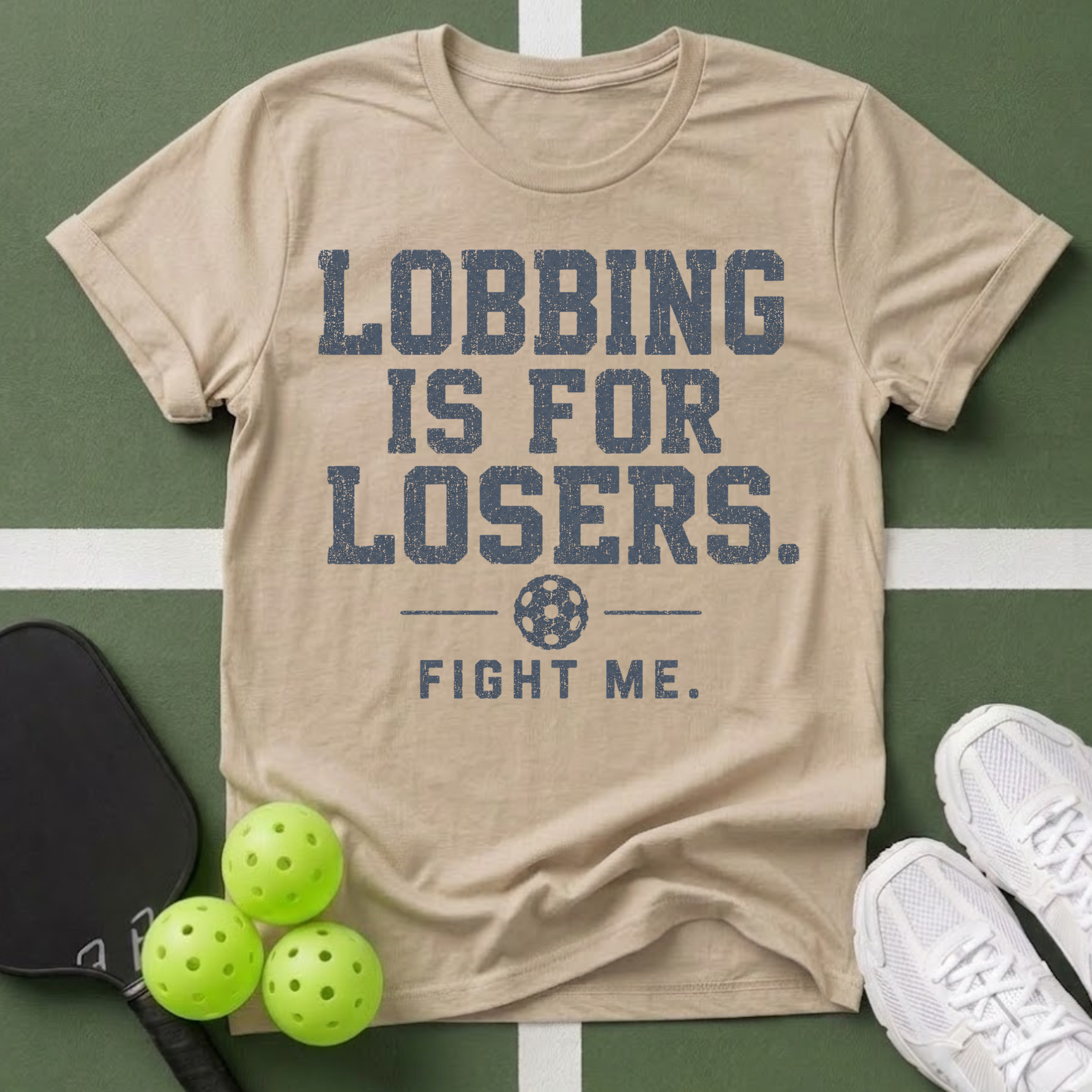 Lobbing Is For Losers Pickleball T-Shirt