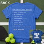 Ask Me The Score Front/Back T-Shirt