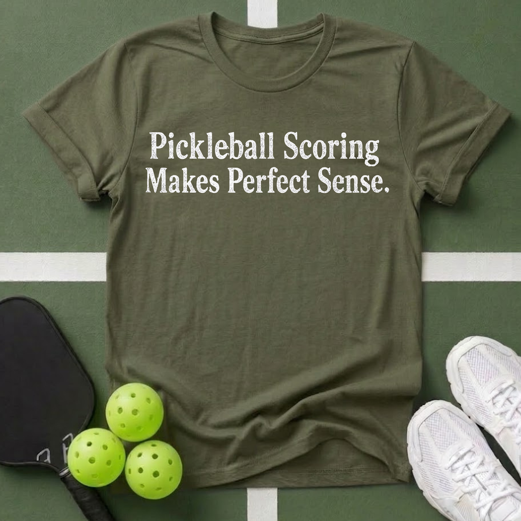 Pickleball Scoring Makes Perfect Sense T-Shirt