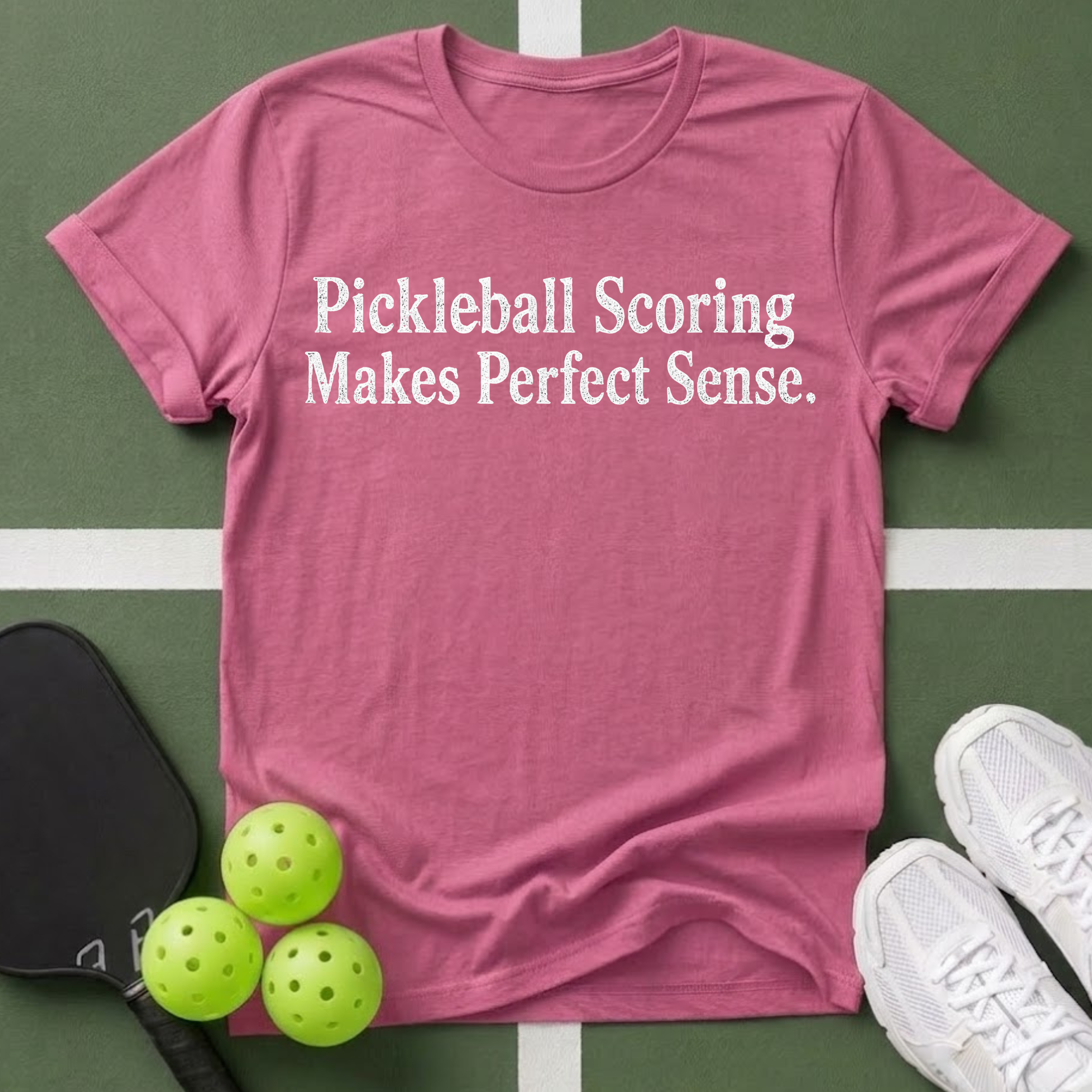 Pickleball Scoring Makes Perfect Sense T-Shirt