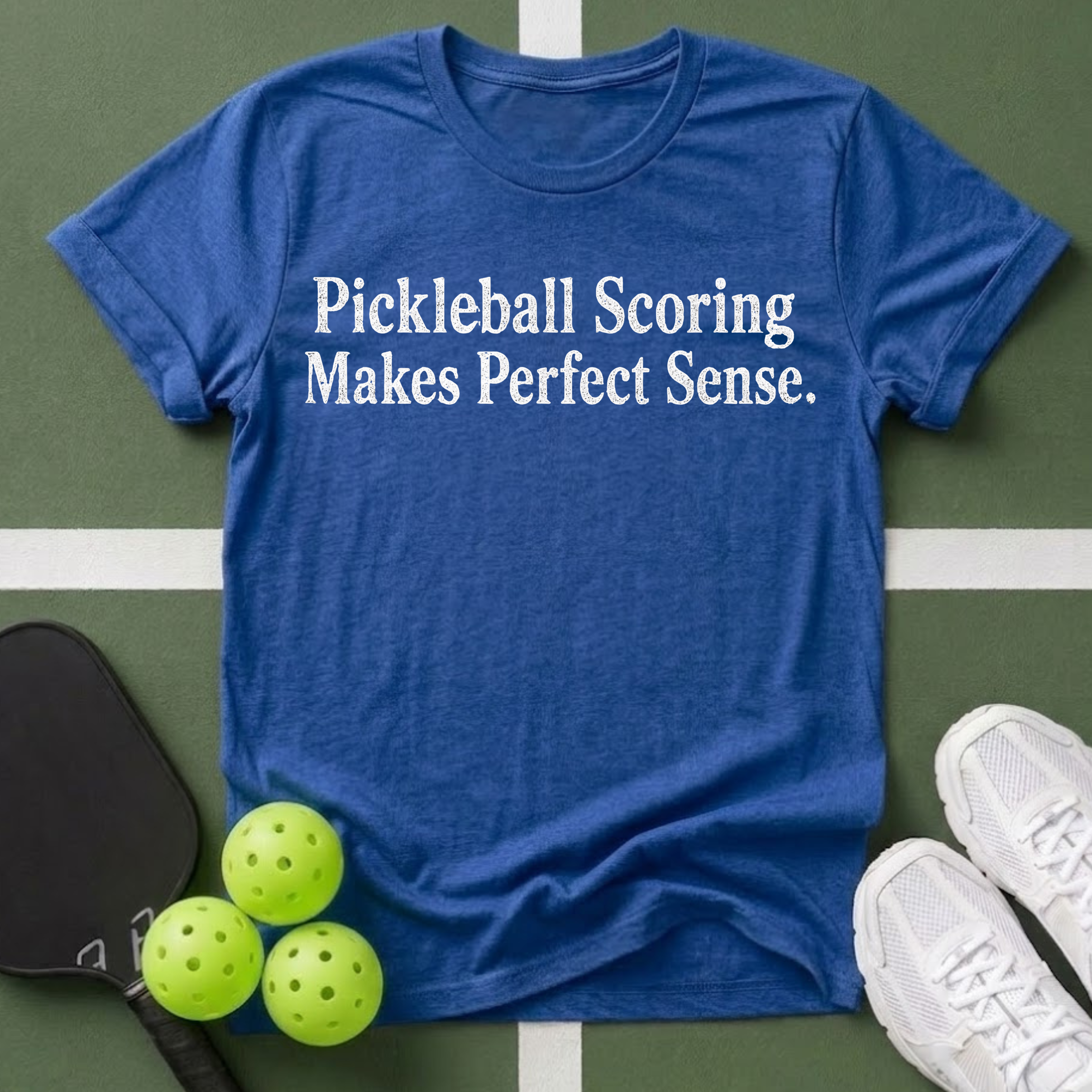 Pickleball Scoring Makes Perfect Sense T-Shirt
