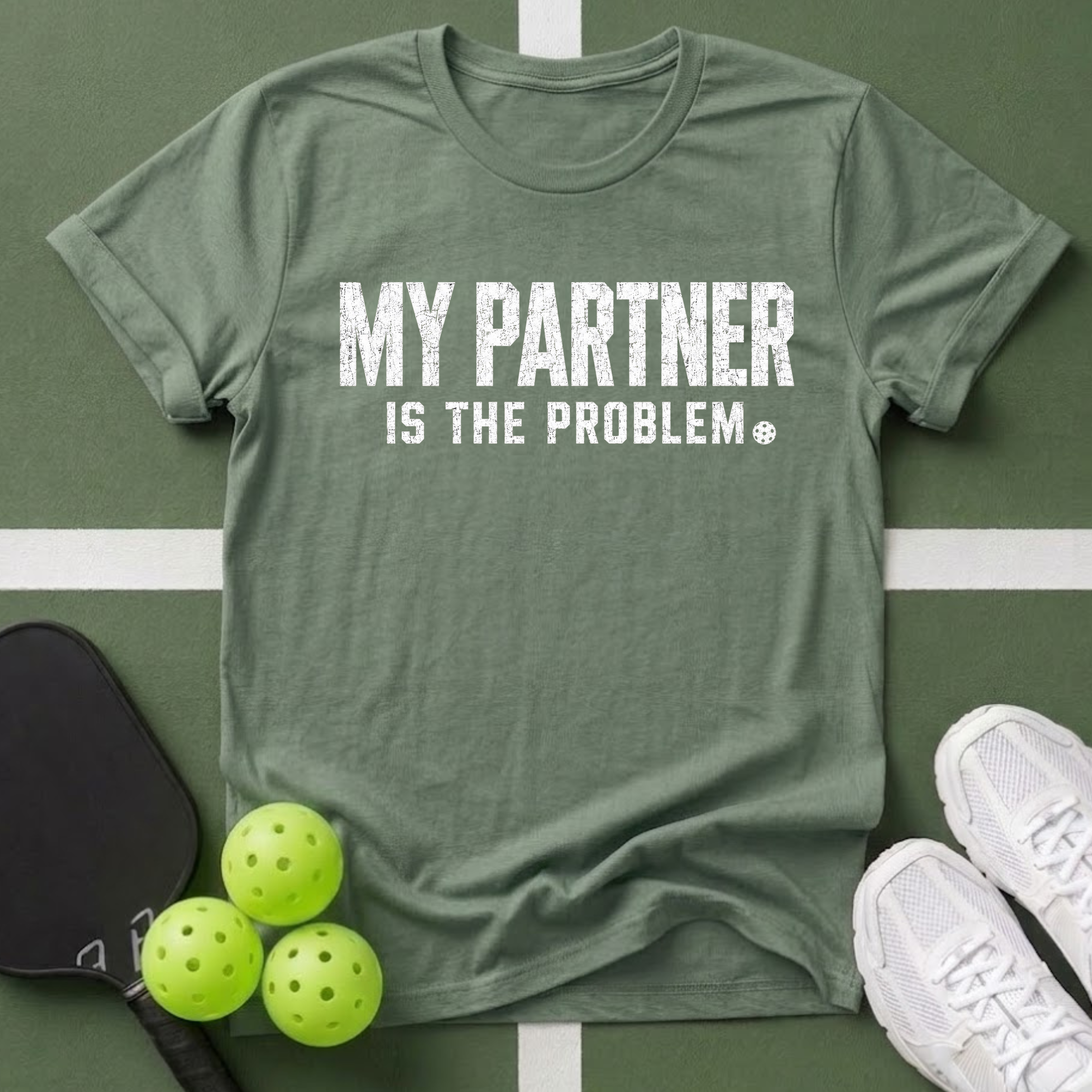 My Partner Is The Problem T-Shirt