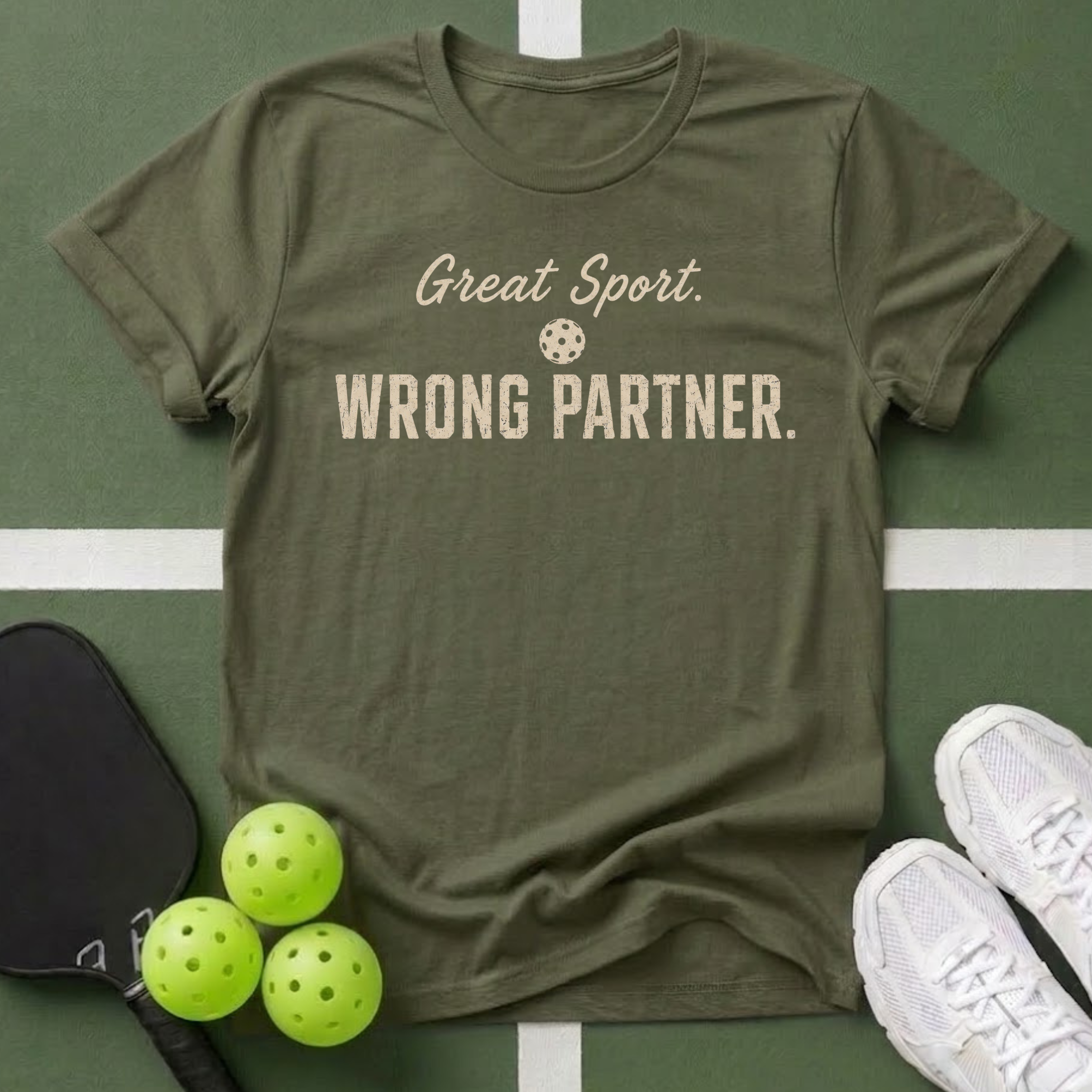 Great Sport. Wrong Partner T-Shirt