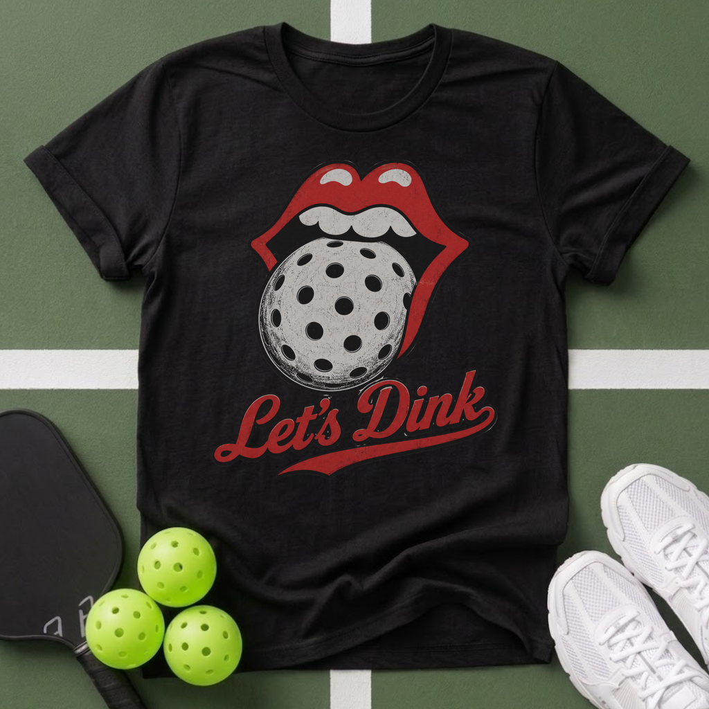 Let's Dink Pickleball Lips