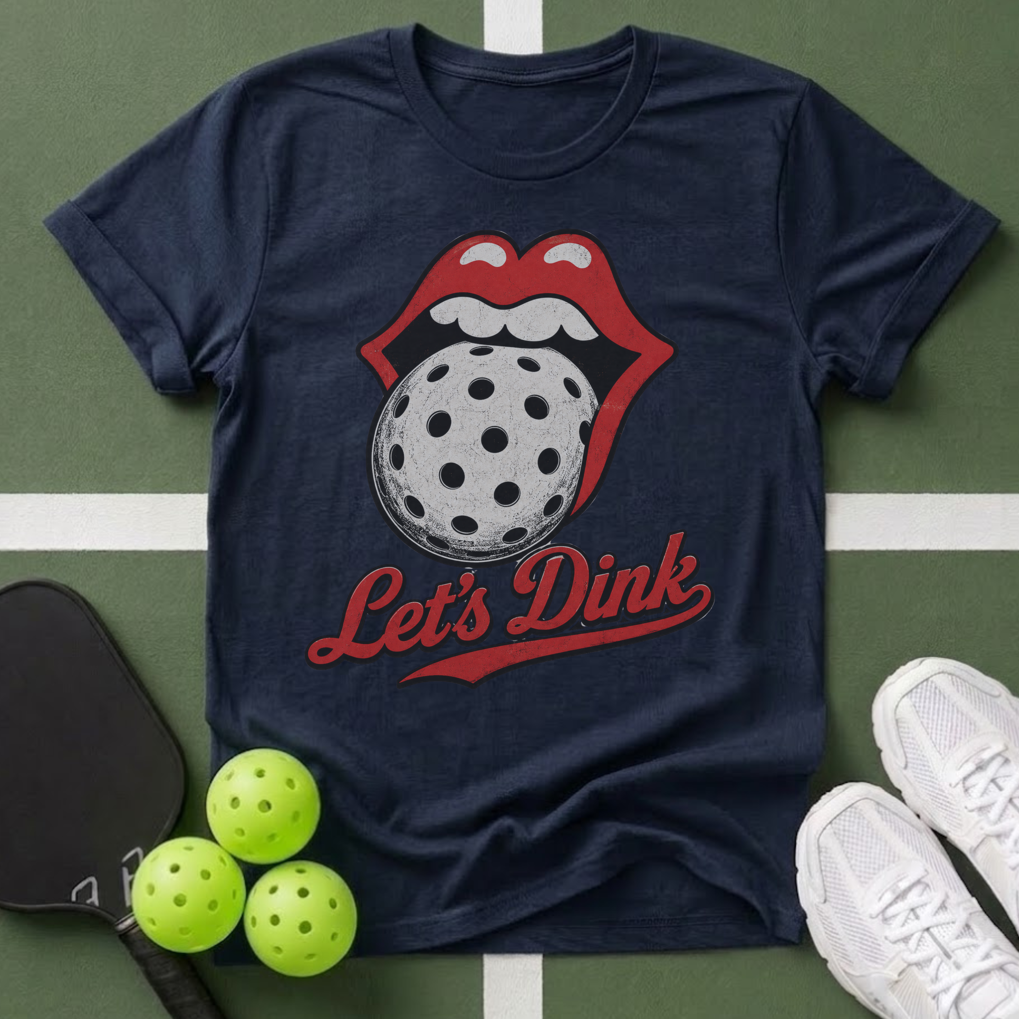 Let's Dink Pickleball Lips