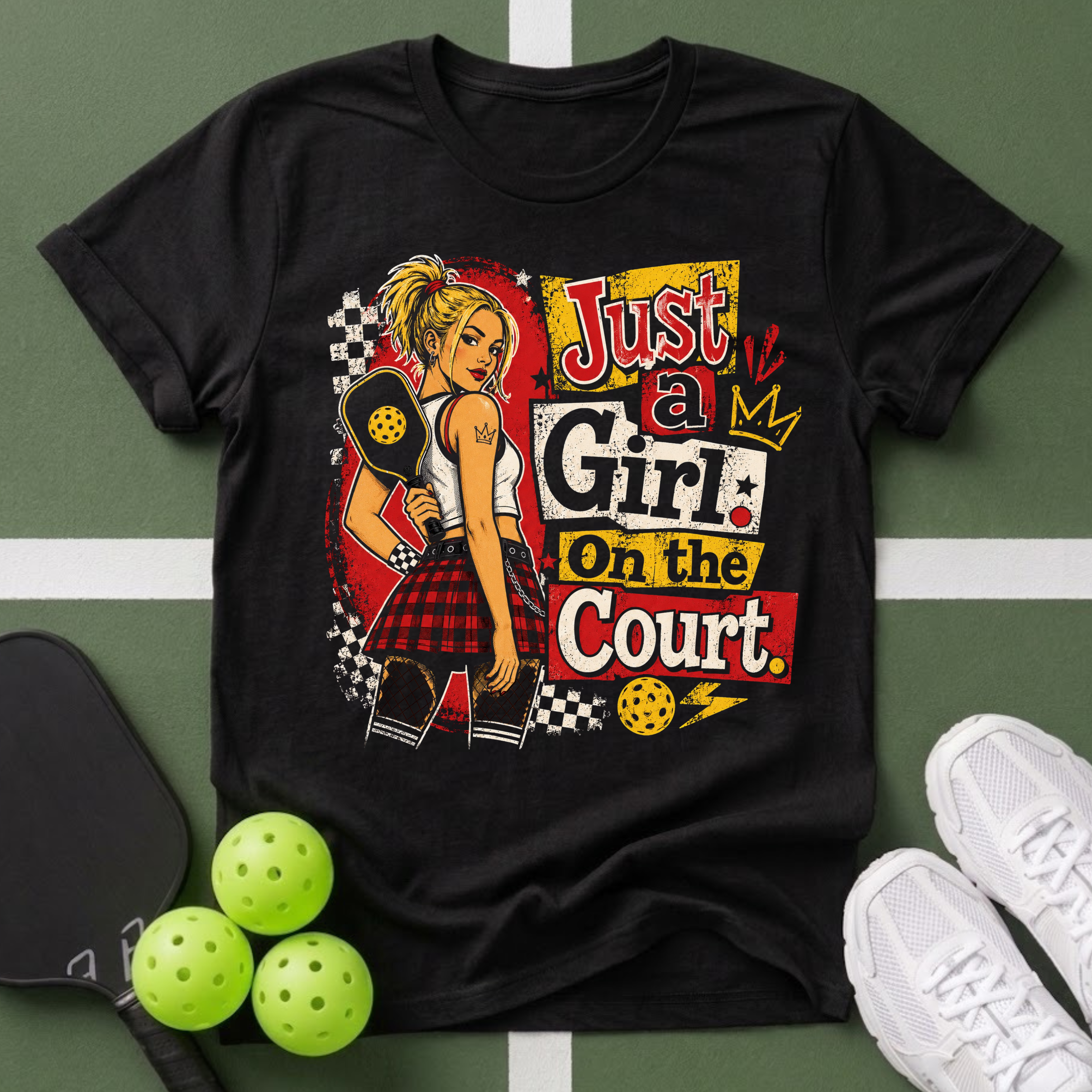 Just a Girl on the Court T-Shirt