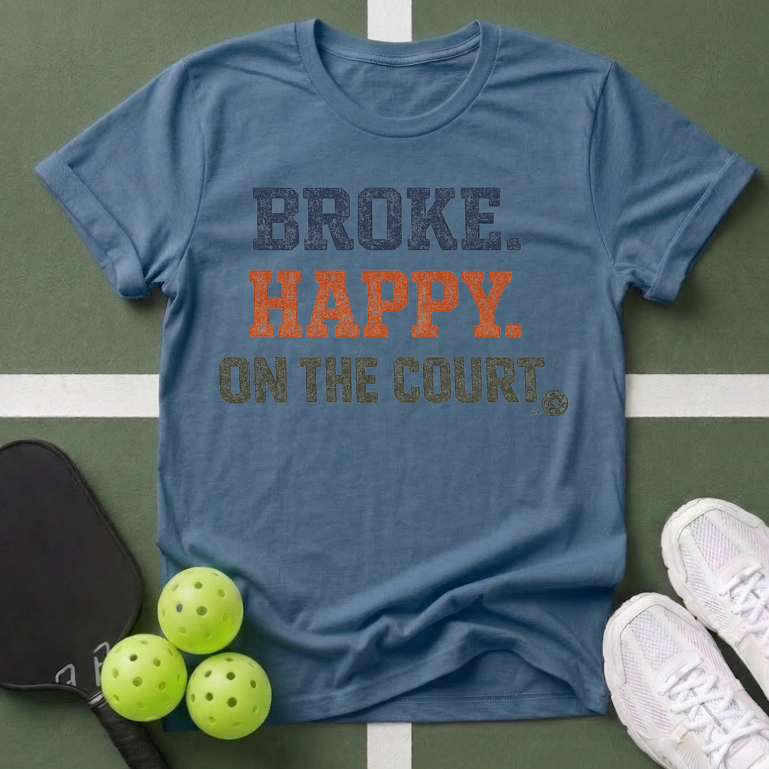 Broke and Happy T-SHIRT