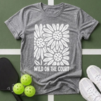 Flower Wild on the Court  T‑Shirt