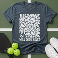 Flower Wild on the Court  T‑Shirt