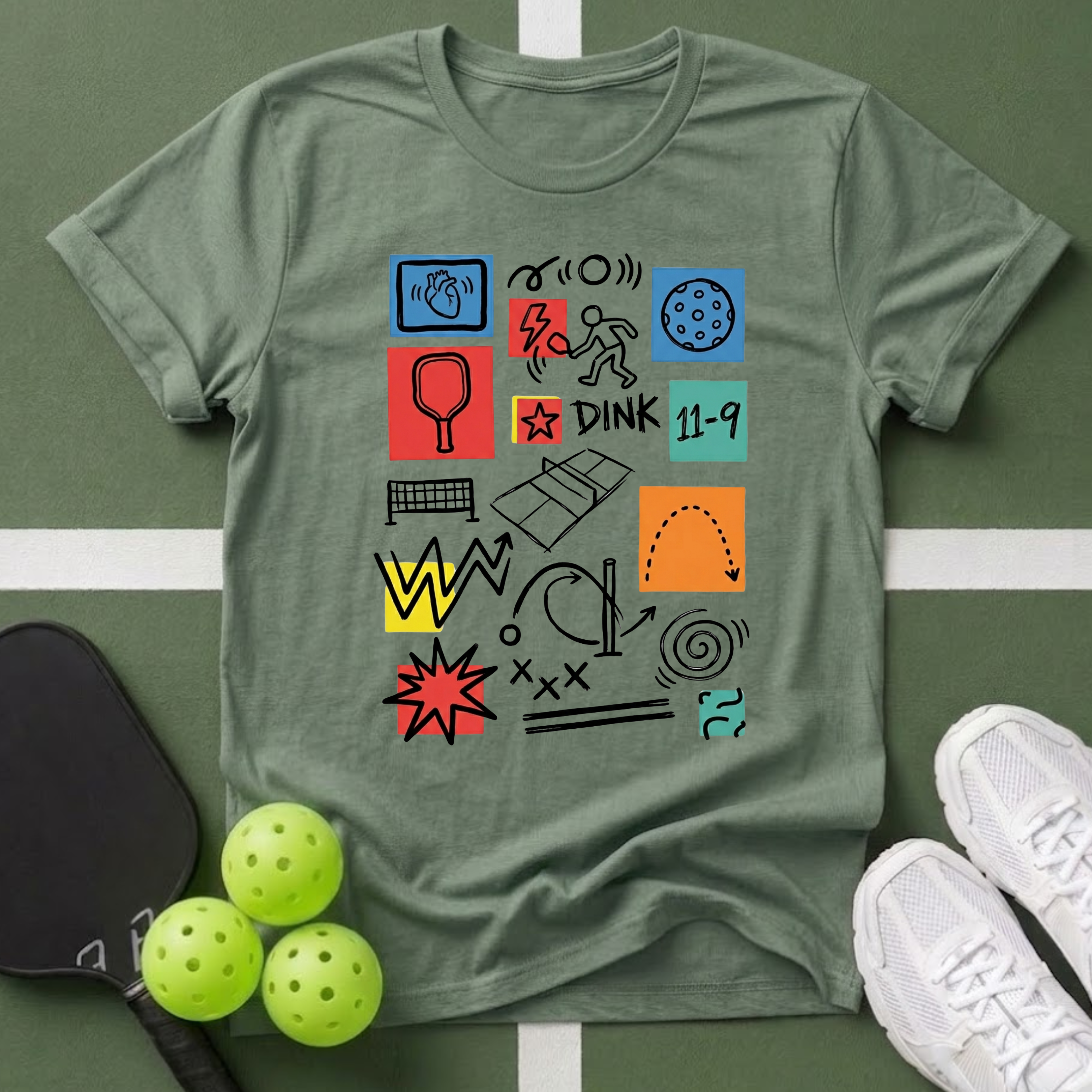 Playful Icons T-Shirt