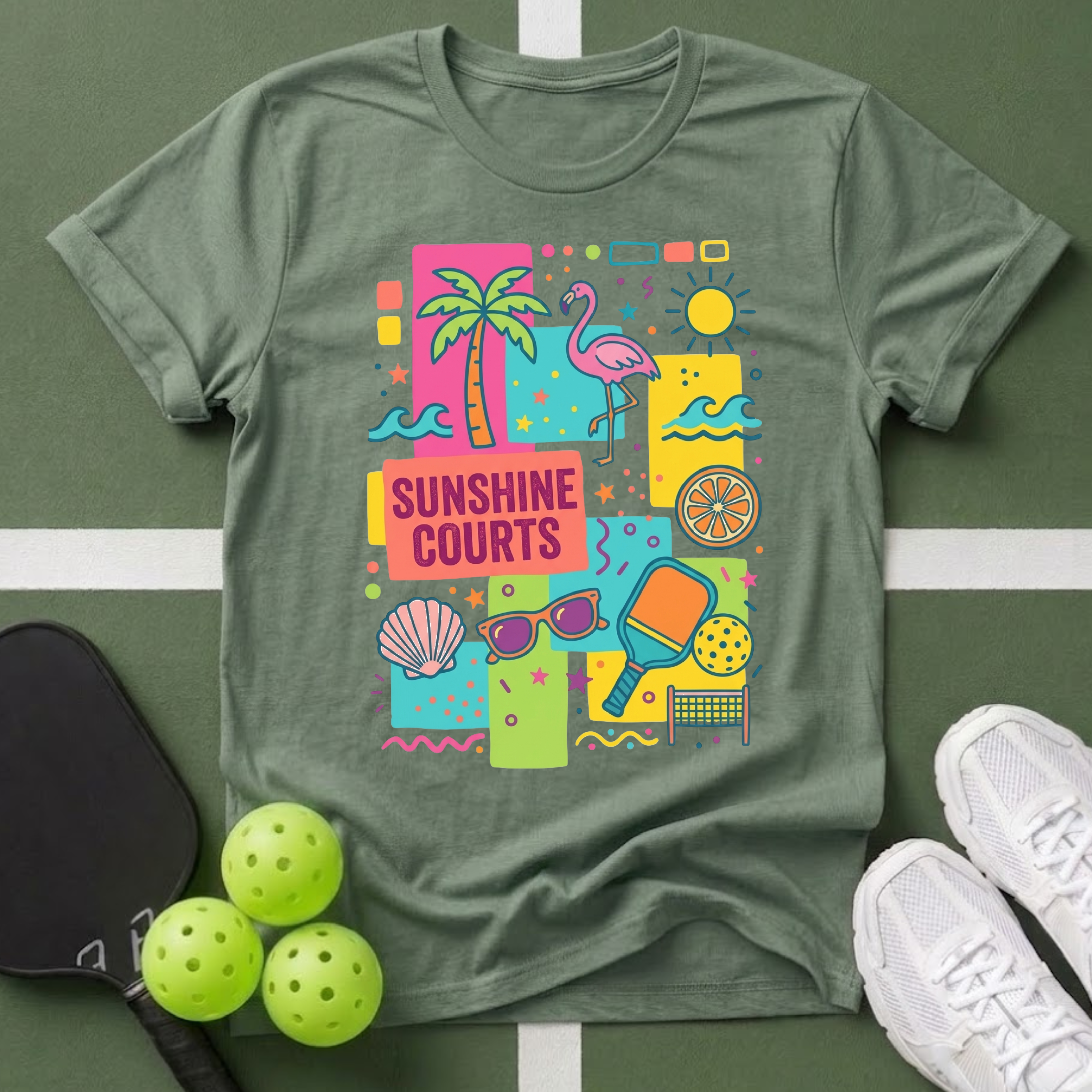Sunshine Courts T‑Shirt