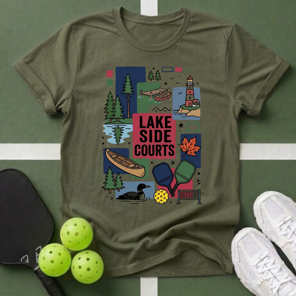 Lakeside Courts T‑Shirt