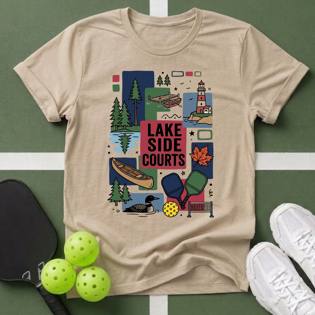 Lakeside Courts T‑Shirt