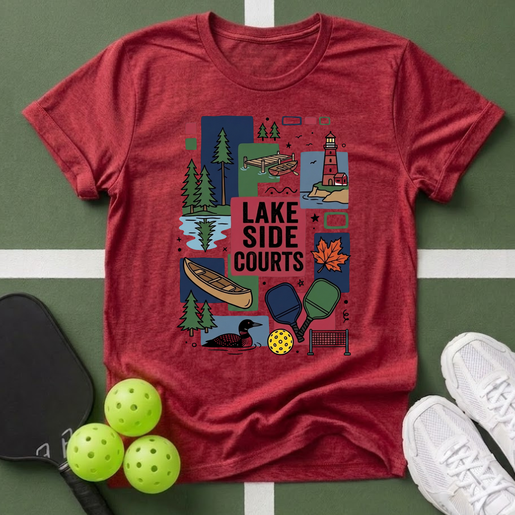 Lakeside Courts T‑Shirt