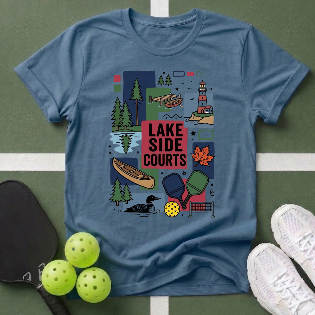 Lakeside Courts T‑Shirt